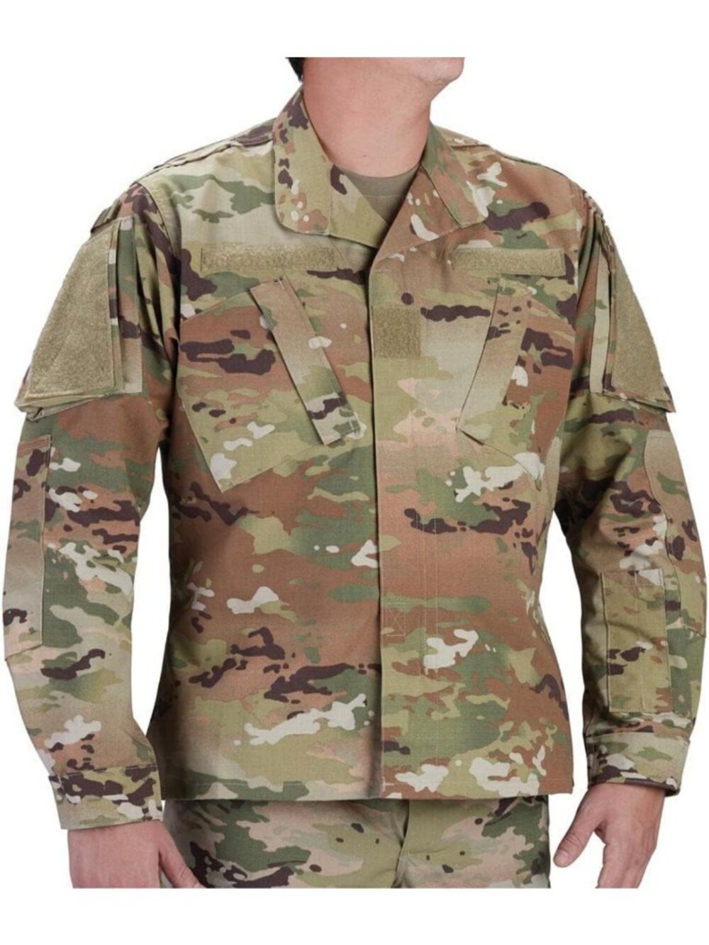 Men's Tactical ACU Nyco Coat - Lightweight, Durable, Water-Resistant Outerwear
